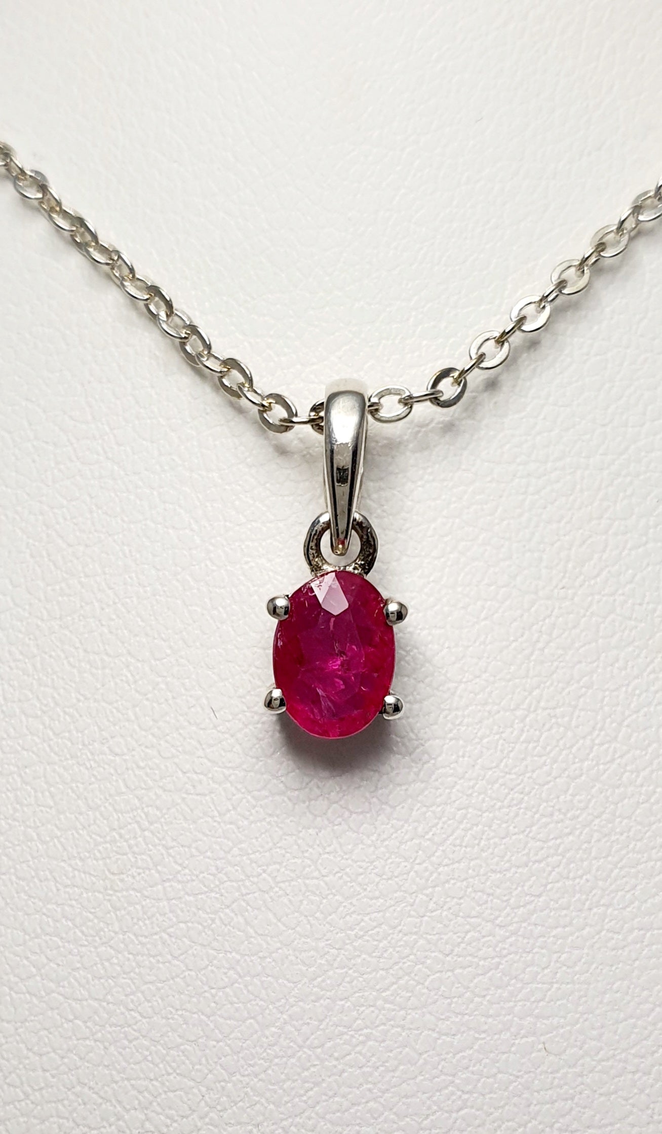 Authentic deals ruby necklace