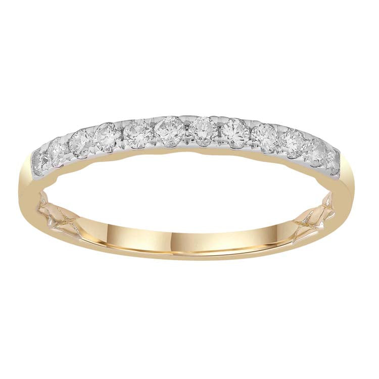 18K Ylw Gold 0.25Ct Hi I1 Diamond Ring