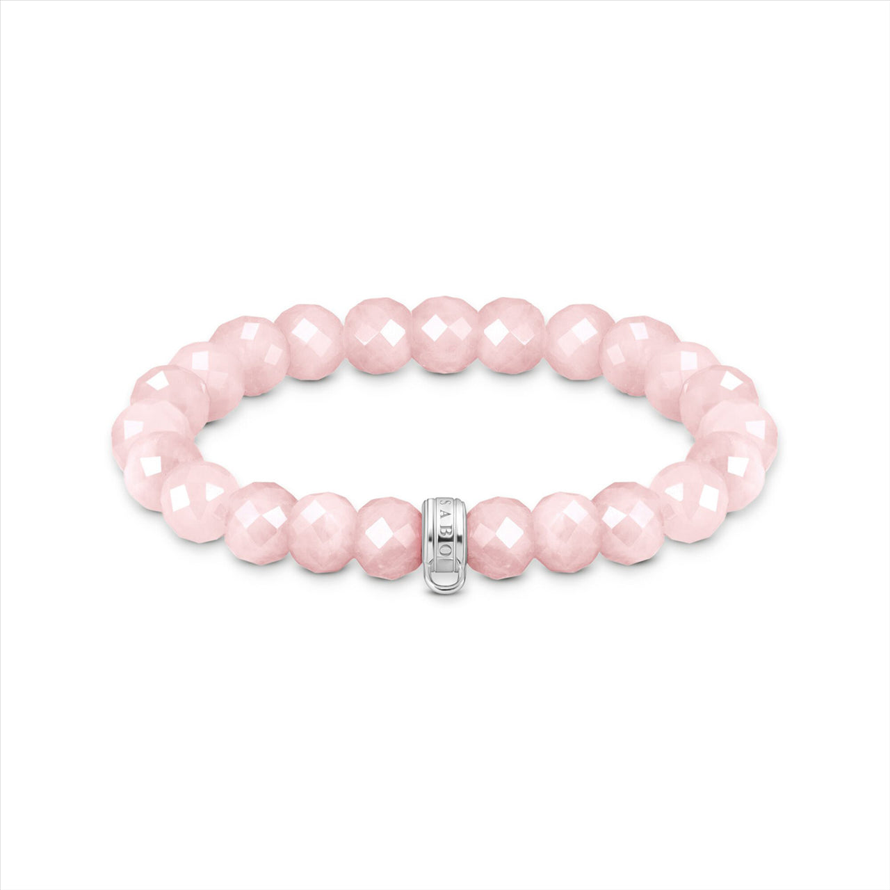 C/Club Rose Quartz Bead B/L 17Cm