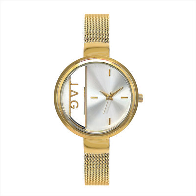 Jag Ladies Watch #5A Renmark Sil Dial Ipg 34Mm Ipg Blt