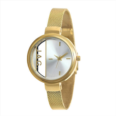 Jag Ladies Watch #5A Renmark Sil Dial Ipg 34Mm Ipg Blt
