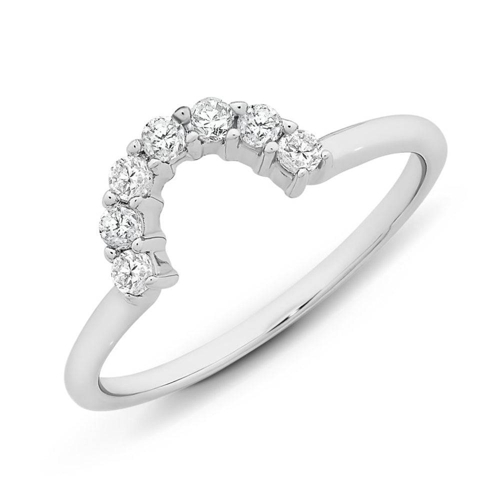 Sterling Silver Cubic Zirconia Ring