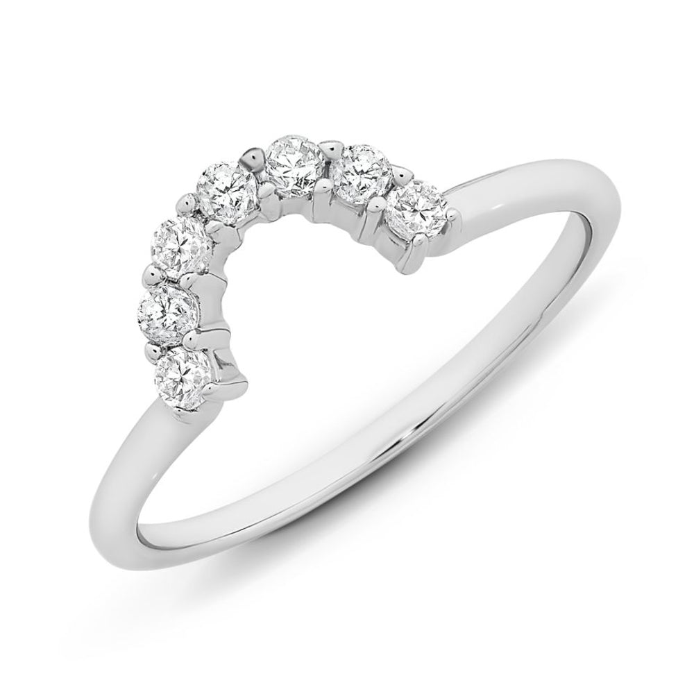 Sterling Silver Cubic Zirconia Ring