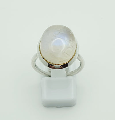 Sterling Silver Moonstone Ring Size 7/ N 1/2