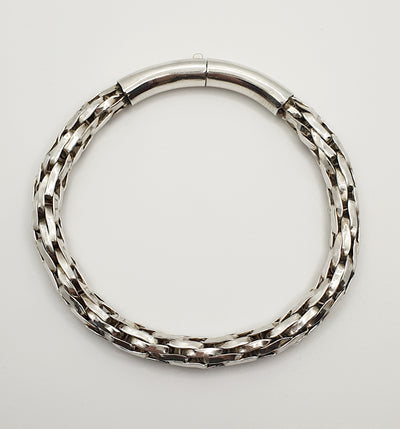 S/S Silver Gents Bracelet 23cm