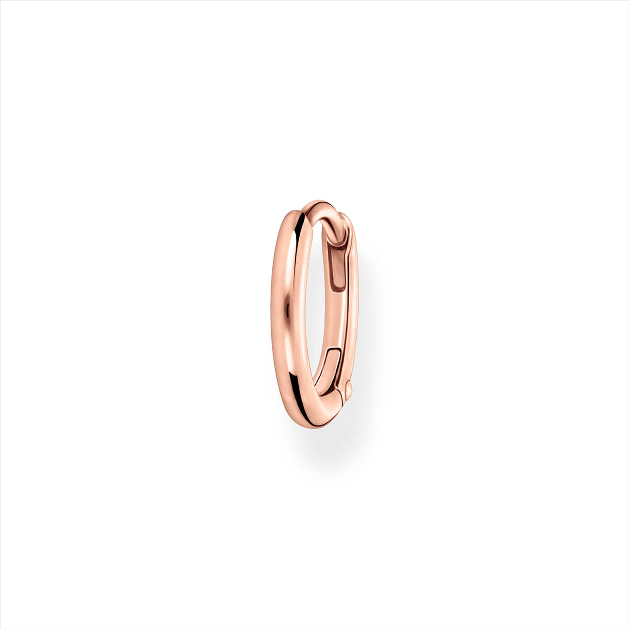 Thomas Sabo Hoop Sterlng Silver Rose Gold Plated Single Earring 13.5Mm