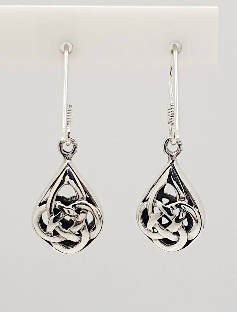 Sterling Silver Celtic 15mm X 10mm Earring's