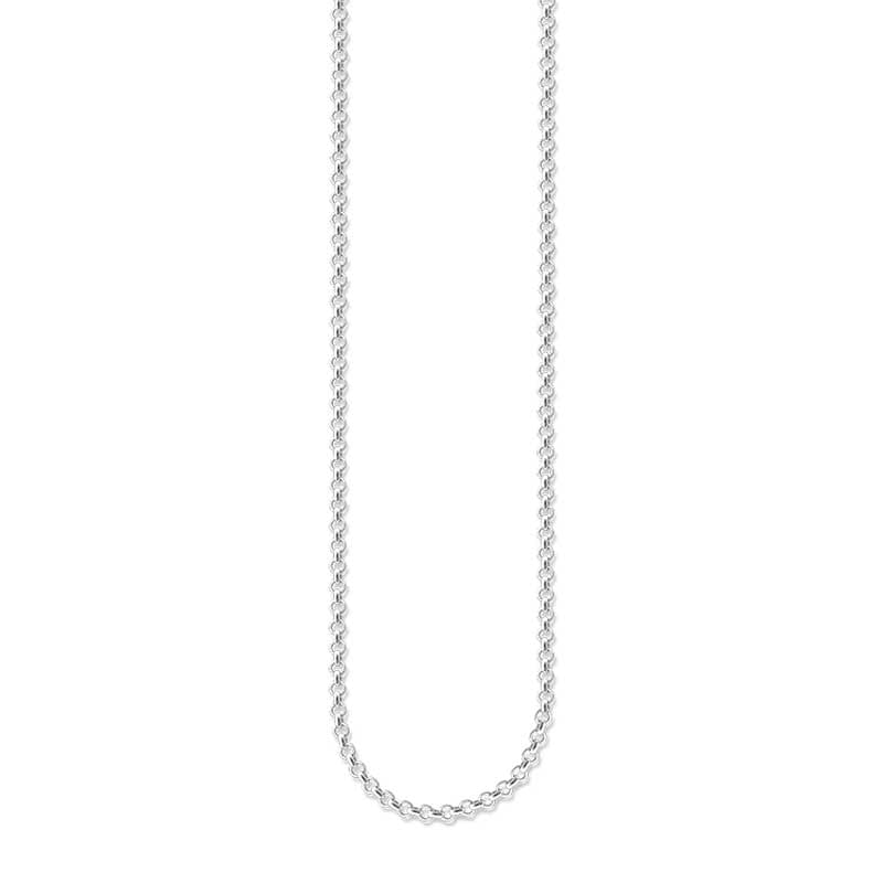 TS SILVER FINE BELCHER CHAIN 70cm
