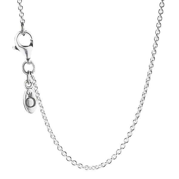 Silver Necklace, Fine Chain 45CM