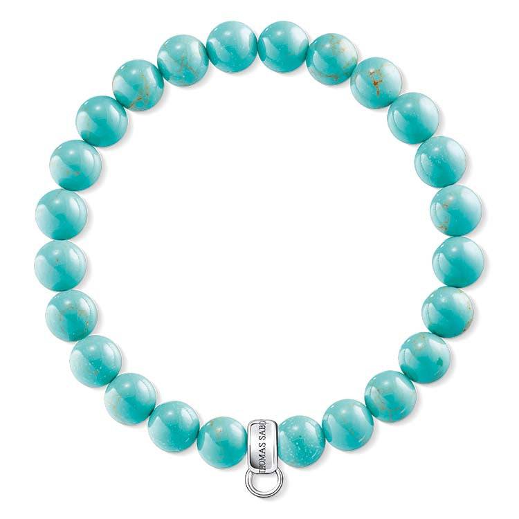 C/CLUB IMI. TURQUOISE STRETCH BRACELET 17.5cm