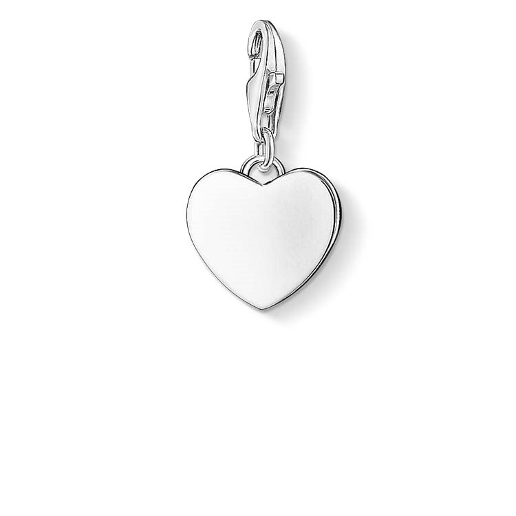 Charm Club CC766 Sliver Heart