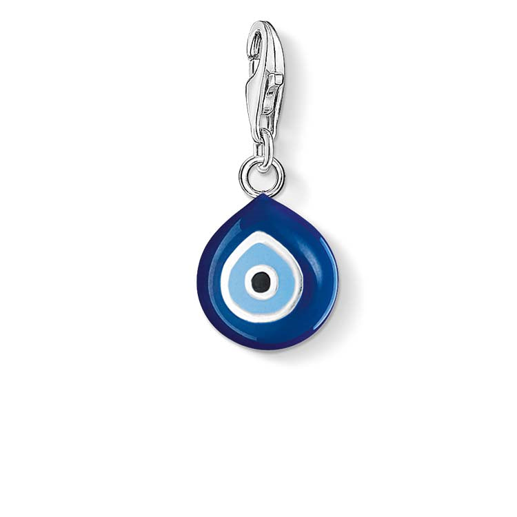 C/Club Nazar Amulet Sterling Silver Charm