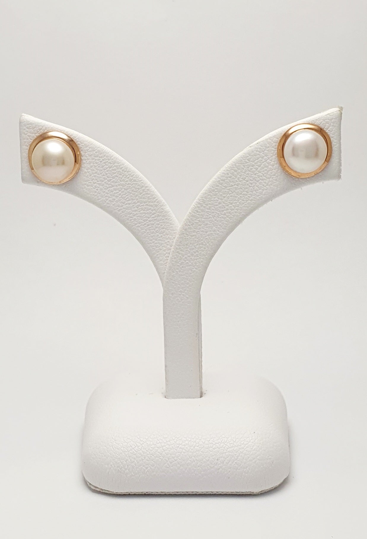 Pearls & Rose Gold earrings