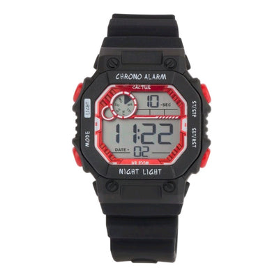 Cactus Childs WatchCactus Childs Watch$79.99Brand_Cactus, Category_Giftsunder$100, Category_Watches, Gender_Childrens, Sub Category_Child, Supplier_Cac, Watch Case Colour_Black, Watch Case Colour_Red, Watch Case Material_Plastic, Watch Dial Type_Digital,