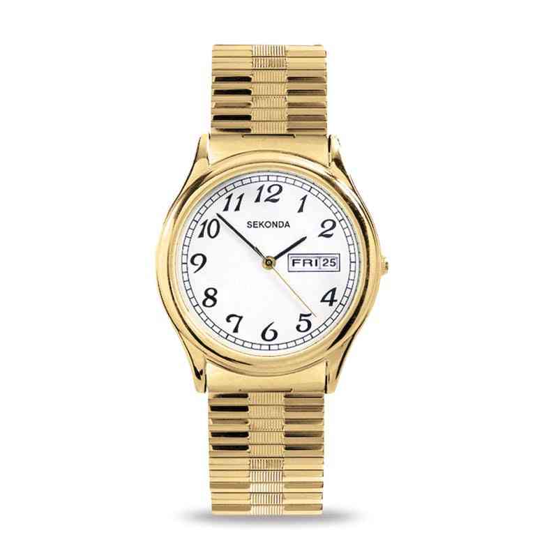 Sekonda Men's Classic Gold Plated Watch